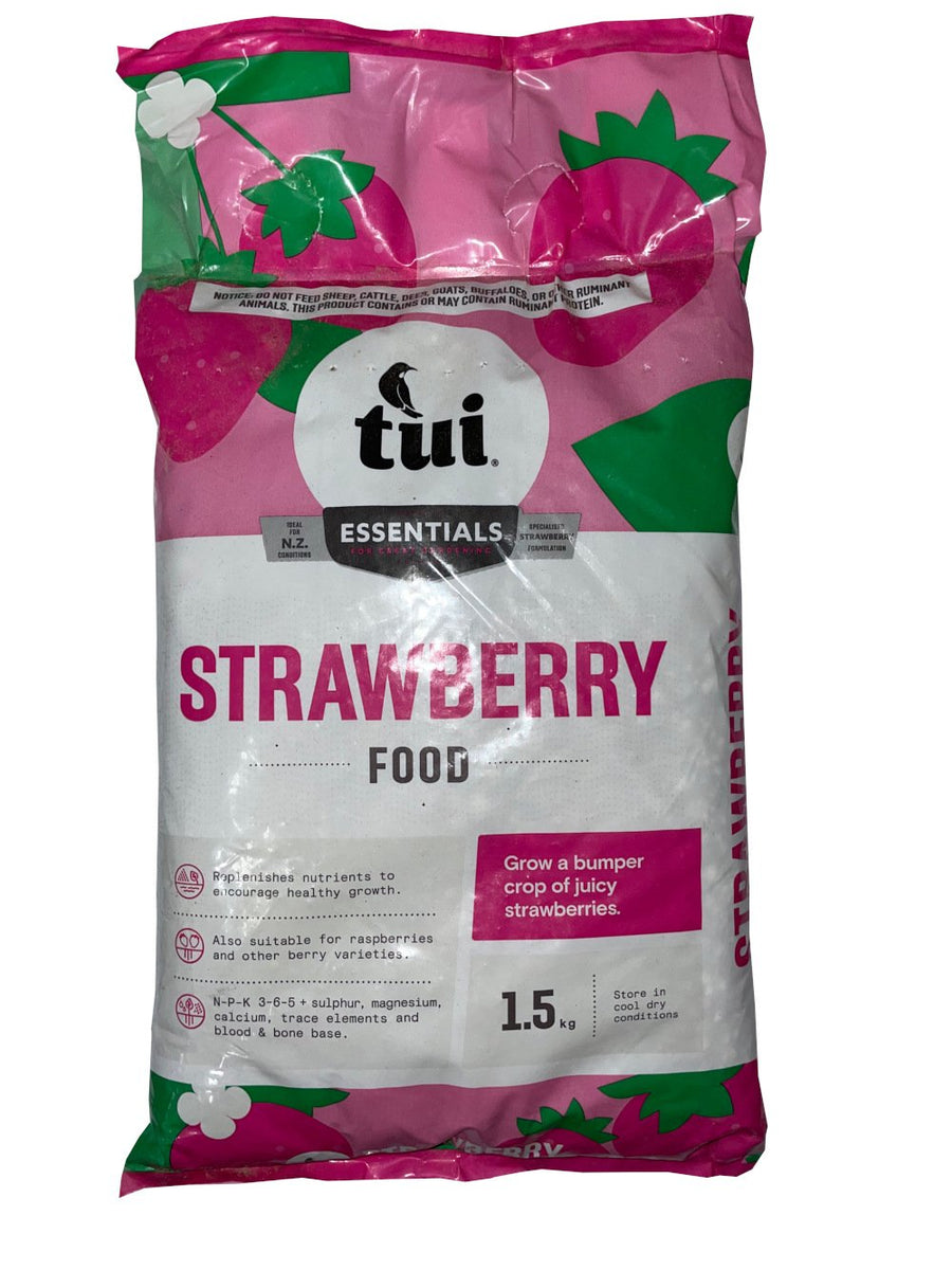 tui superlight potting mix Tui Strawberry Food 1.5kg – GardenBarn