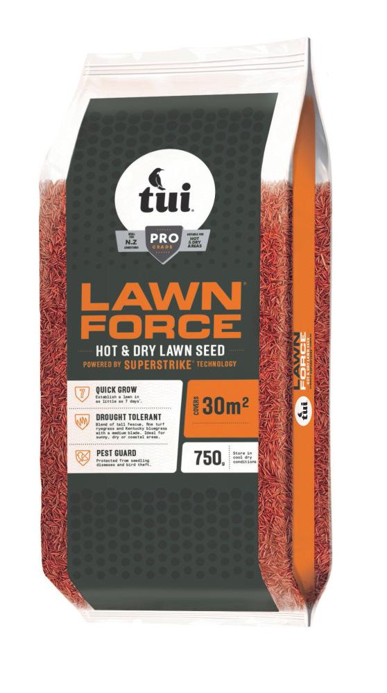 Tui Lawn Force Hot & Dry Lawn Seed 750g