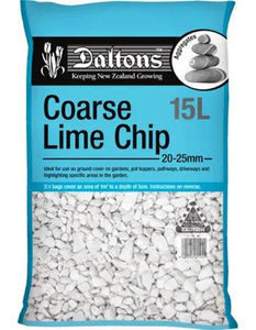Daltons Coarse Lime Chip 20-25mm 15L