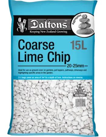 Daltons Coarse Lime Chip 20-25mm 15L