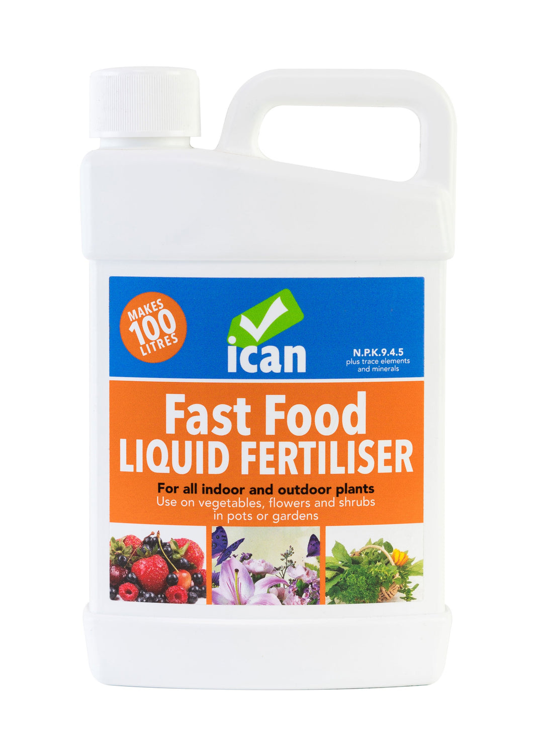organic liquid fertilizer nz Ican Fast Food Liquid Fertiliser 500mL – GardenBarn