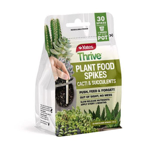 Yates Thrive Spikes Cacti & Succulent - 30 Pack